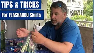 Big Game Lure Fishing  -  Flashabou or Rubber Skirts?