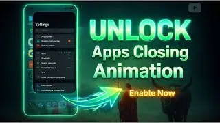 🚀 Enable Apps Opening & Closing Animations with iOS Style Recent Menu on Android 😍 🔥 | No Root