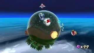 Bubble Blast...off - Deep Dark Galaxy Star 2 (Super Mario Galaxy Coin Runs)