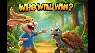 The Rabbit and the Tortoise 🐰🐢 | Kids Cartoon Story | Unstoppable Cartoon Mindset