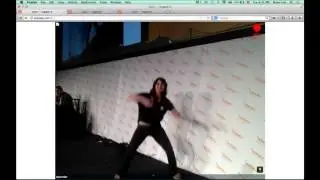Jamo demo, dance game with just an iPhone, no game  console (Wii, Xbox) needed