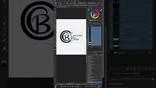 Design a Foil-Ready Logo + Cut File in Affinity Designer | Cricut & Toner Foil Tutorial #craftshort