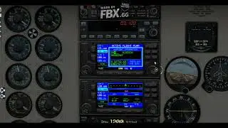 (xplane) How to enter a flight plan into GNS530 Garmin tutorial for beginners