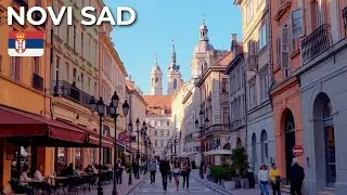 This Is What Novi Sad Serbia Really Looks Like | 4K Walking Tour