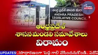 Day -4 : AP Budget Sessions | Legislative Council - Live.