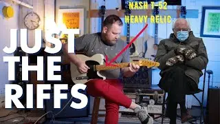 Just the riffs! Nash T-52 Mary Kaye with Lollar pickups into a 5E3 Tweed Deluxe!