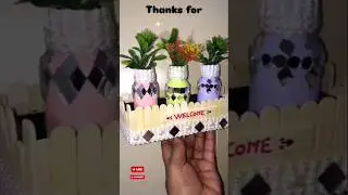 colour full flowerpot🌷#diy#craft#art#viral#shorts#trending#handmade#homedecor#painting#flowers🌷✨