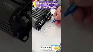 C&oacute;mo calcular la potencia real del amplificador viendo el fusible