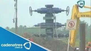 Inspeccionan y eval&uacute;an pozo de Pemex en Tabasco, luego de 50 d&iacute;as de incendio