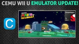 🔥Play Wii U Games on Any Android! - New Cemu Emulator v0.3 Update | Full Setup & Settings