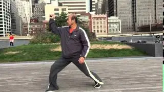 Chinese Military Kungfu Knife Form by Master Ru
