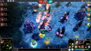 Chaos Online Gameplay, Thailand Vs Philippines[MOJA]