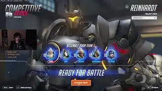 27K DMG! SUPER REINHARDT GOD OVERWATCH 2 GAMEPLAY SEASON 13 TOP 500