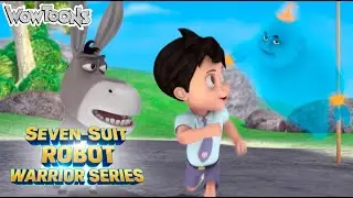 Seven-Suit Robot Warrior Series 06 🤖💥 | Vir The Robot Boy in English | English Kids Cartoon