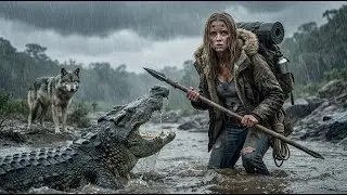 Giant Crocodile Attack in the Wild | A Girl Alone Fighting for Survival &ndash; EP3