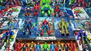 AVENGERS TOYS/Action Figures/Unboxing/Cheap Price/Spiderman,Thanos,Thor,Batman,Ironman/Toys.#eps 298
