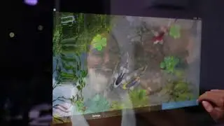Embrace Smart Mirror Live Wallpaper Demo (Water Garden)