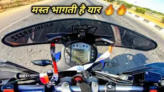 Trying Top Speed Test on KTM Duke 200🔥Rider Arjun Rathore
