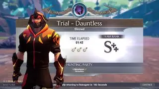 (1:42) AXE TEMPEST SOLO DAUNTLESS TRIALS SHROWD