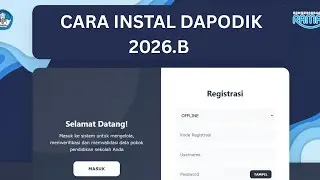 Latest, How to Install Dapodik Version 2026.b
