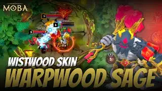 WARPWOOD SAGE  SUPPORT BEST BUILD 2022 | MISTWOOD SAGE SKIN | AUTOCHESS MOBA GAMEPLAY