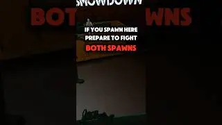 If you spawn here in metro prepare to fight both spawns