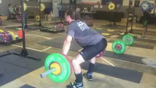 DELTA Weightlifting: Snatch Extension w/ Pause at Knee