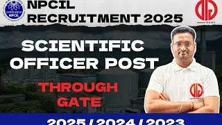 NPCIL Scientific Officer 2025 | Mega Govt Job Alert | High Salary | Secure Career | Apply Now!