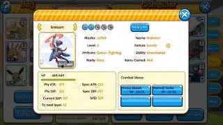 Master Of Monsters - My First Shiny Pok&eacute;mon (Breloom) Let's Try It