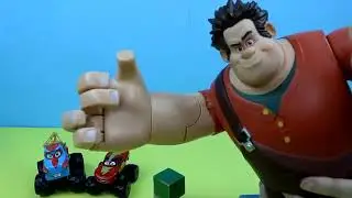 Disney Wreck It Ralph Talking Action Figure - Disney Cars McQueen - Just4fun290 Original Videos