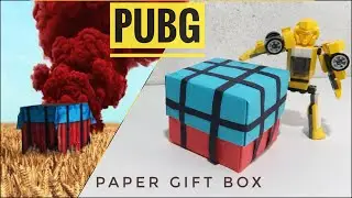 How to make a Paper PUBG Airdrop - Gift Box