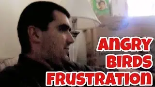 Дети реагируют на разочарование папы из-за Angry Birds