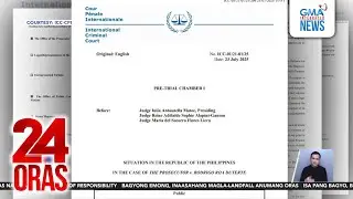 ICC Pre-Trial Chamber, pinagbigyan ang hiling ni ex-pres. Duterte na ipagpaliban ang... | 24 Oras