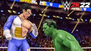 WWE 2K22 - Vegeta vs Hulk