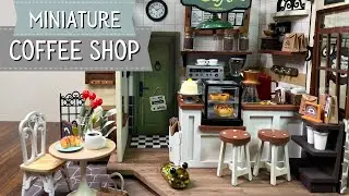 Decorating a Miniature Coffee Shop | Rolife Slow Life Cafe Kit