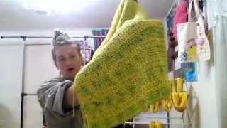 Hand dye Margarita Blanket update! Time flys when your having fun!