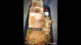 food blog/Chinese platter/home made sandwich/decorative platter/french fries