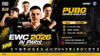 [UA] 🔥 NAVI PUBG EWC 2026 - GRAND FINAL day 3