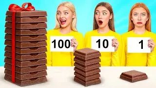 100 Слоев Еды Челлендж | Смешные Кухонные Войны от Multi DO Joy