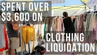 Spent $3600 On A Clothing Liquidation Pallet! #liquidation #sellonline