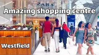 Westfield shopping centre: walking in the largest shopping centre in Europe,   