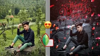 snapseed Valentine's Day photo editing || snapseed new trick photo editing || Valentine's concept 😍