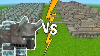 Ravager army VS Tanks... , Minecraft 