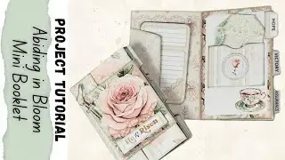 Мини-буклет журнала &laquo;Пребывание в цвету веры&raquo; #Бесплатно #junkjournaltutorials