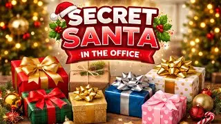 Secret Santa in the office gifts 🎁  #corporatelife #games  