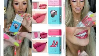 Помада с татуировкой!💄 Тинт для губ с ватной палочкой!!💋 Самая крутая концепция!
