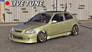 LIVE TUNE HONDA CIVIC EK9 CAR PARKING MULTIPLAYER 2 NEW UPDATE - NO CUT VIDEO