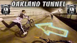 WHEELIES IN THE OAKLAND TUNNEL! * ONEWAY TAKE OVER BAY DAY 2 *