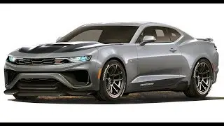 2019 Camaro SS Re design - From a Designers Perspective