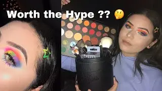 JAMES CHARLES X MORPHE PALETTE/BRUSHES REVIEW + TUTORIAL